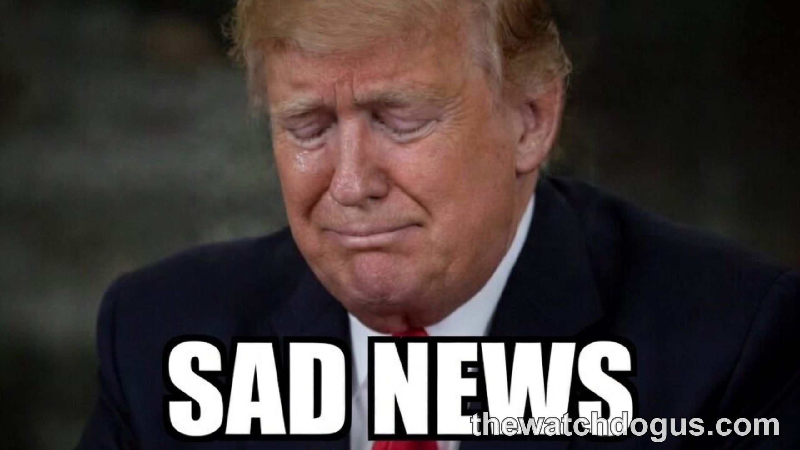 Donald Trump reflection Washington news thumbnail showing serious expression with text about confirmation