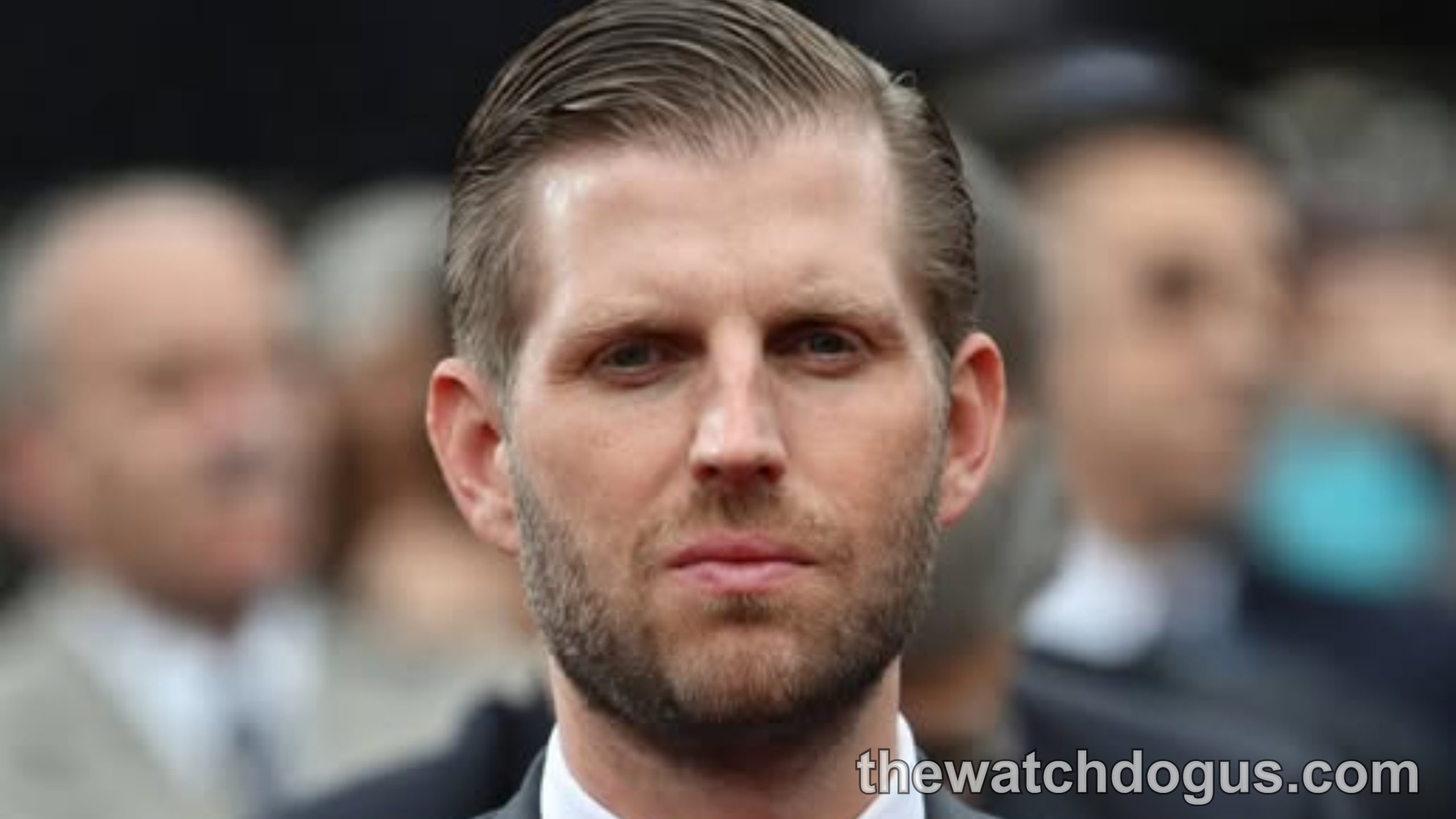Eric Trump confirmed to public position in New York City, professional headshot with formal business attire