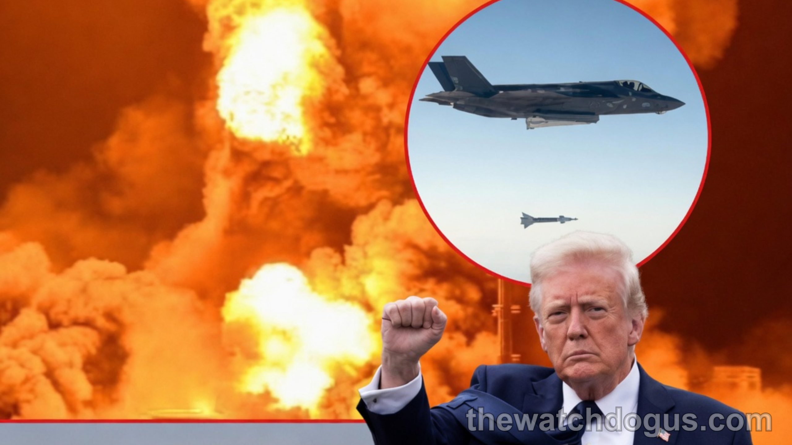 Military aircraft conducting Israel Iran military campaign operations with explosions and Middle Eastern cityscape background
