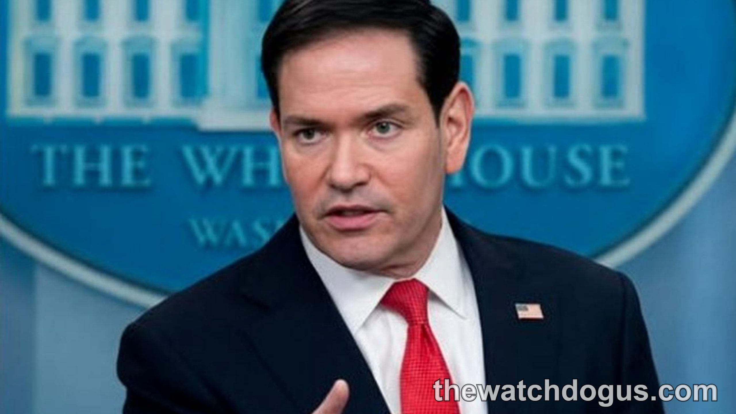 State Department officer fired speaks at White House podium during official briefing