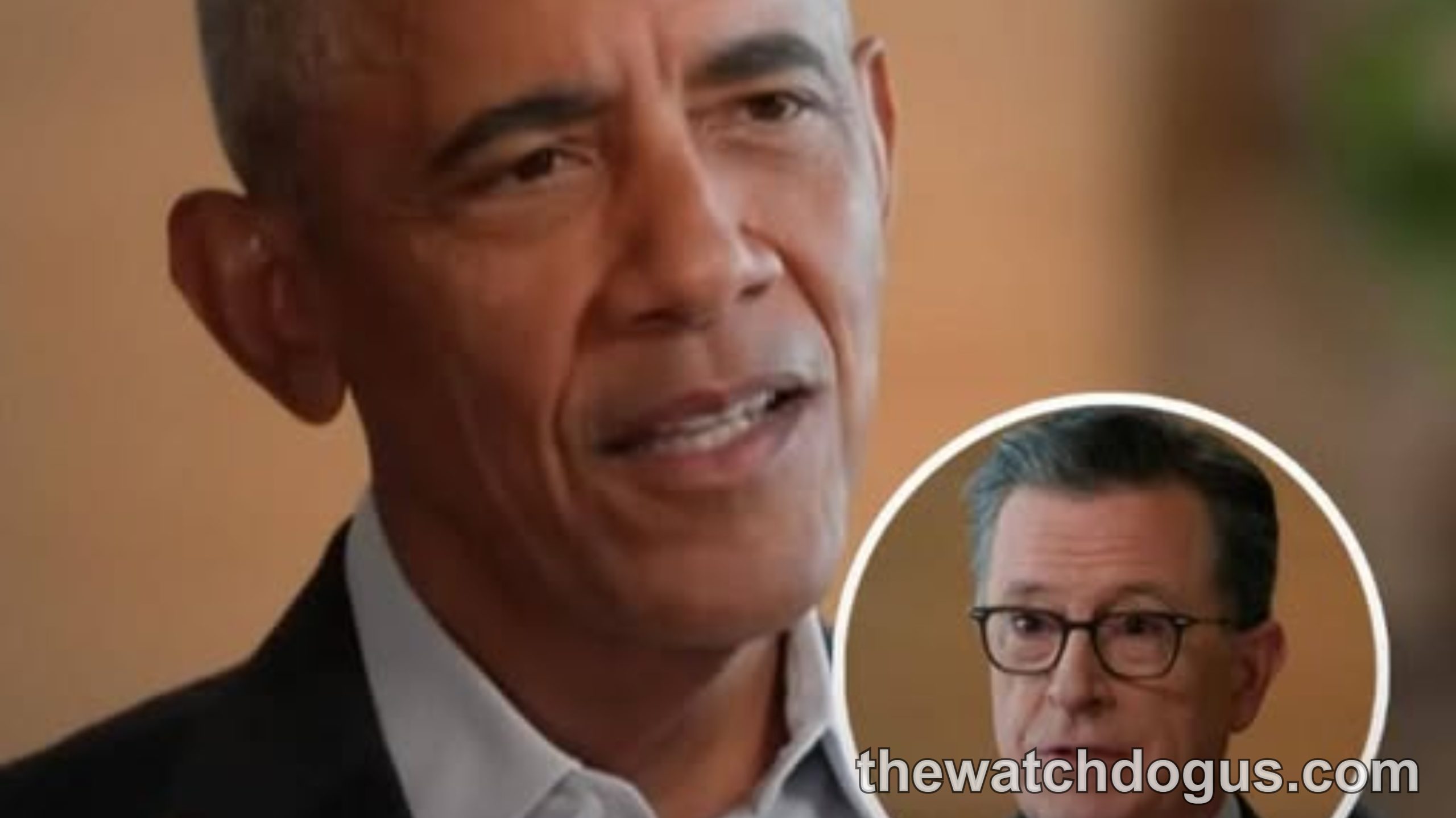 Obama gives surprising response when Stephen Colbert asks if he should run for president in interview