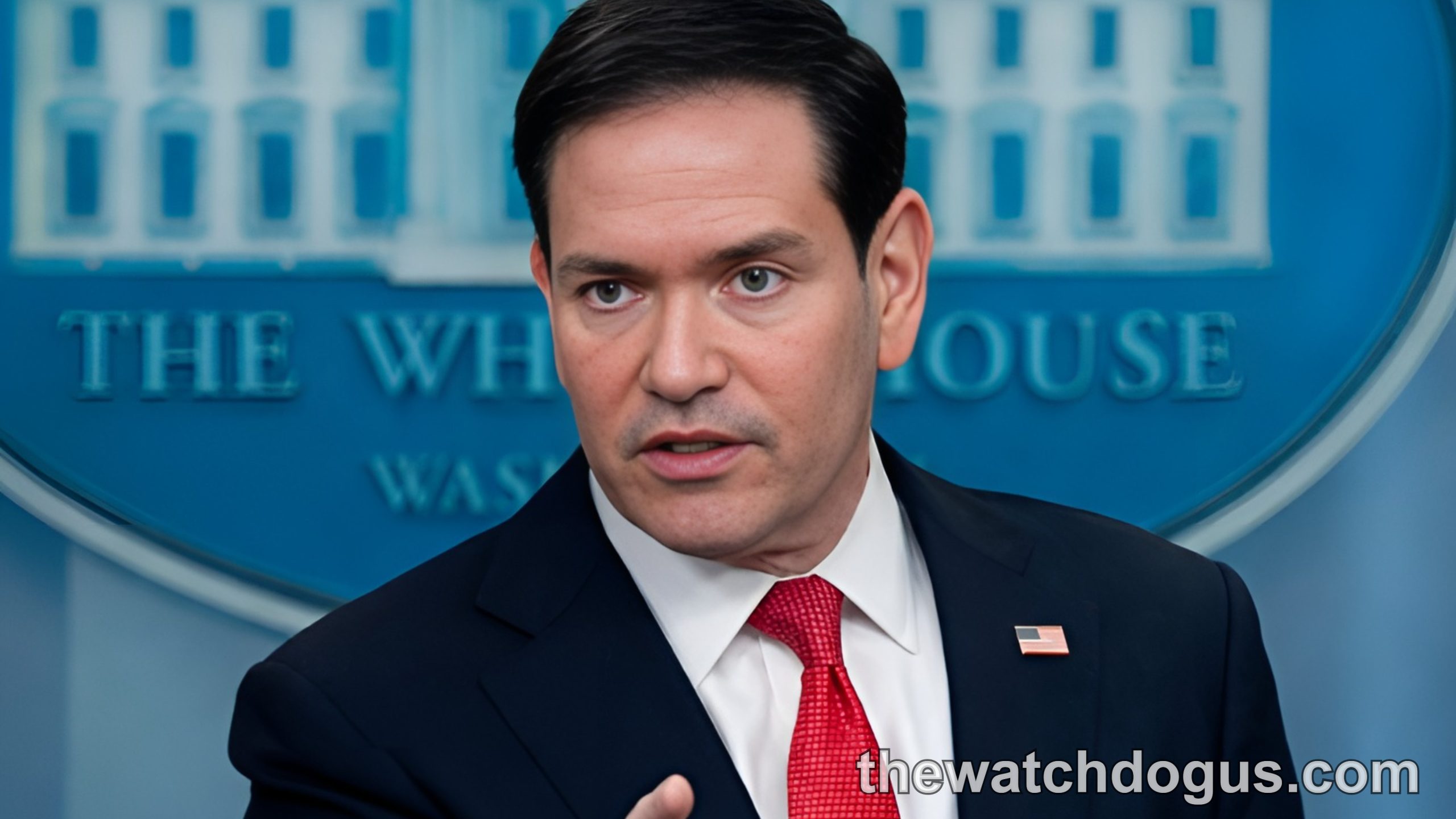 State Department officer fired announcement at White House podium during breaking news briefing