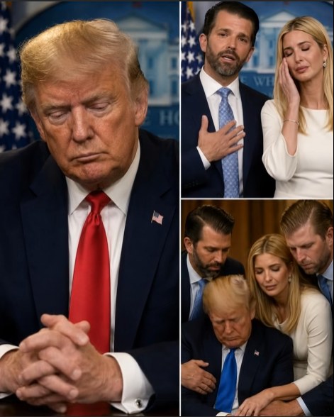 Trump health update shows signs of exhaustion during White House appearance with family members present