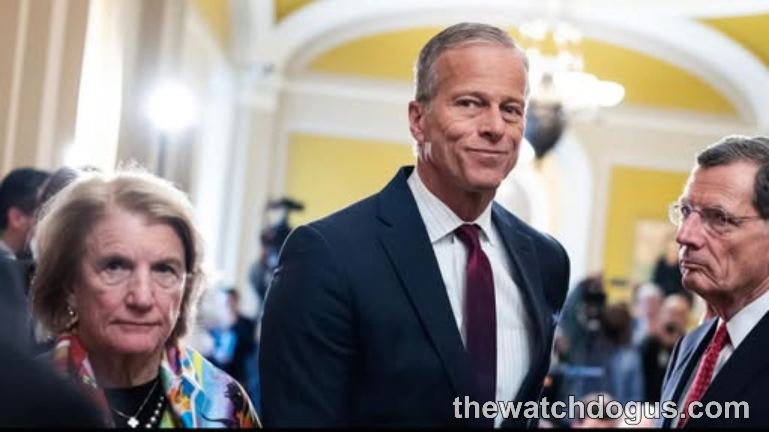 GOP Senator at Capitol after voting against Save America Act, facing Missouri redistricting map consequences in election call
