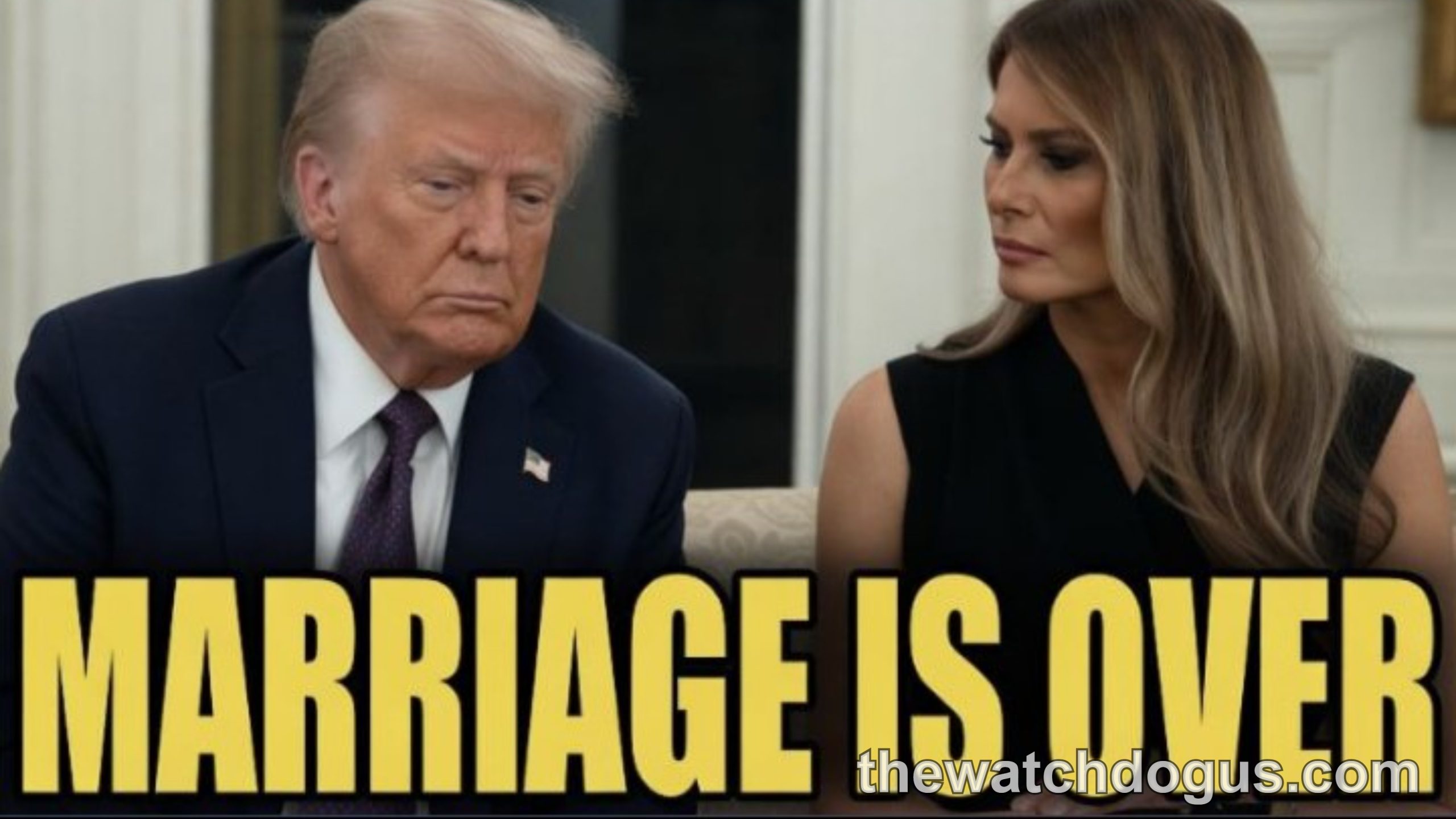 Trump and Melania at state dinner event with formal attire and microphone appearance
