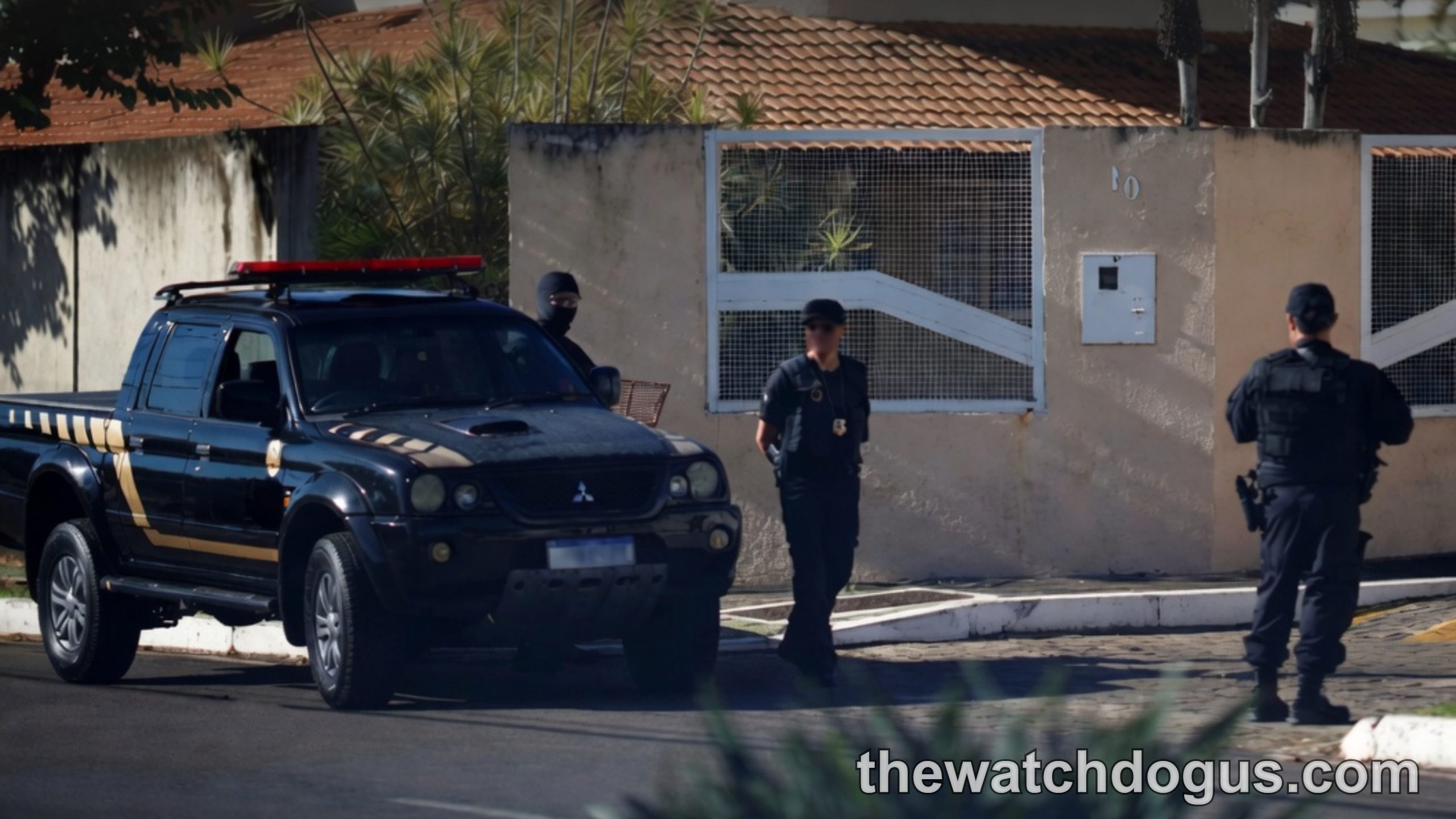 Police officers at residential home where beloved singer actor found dead this morning