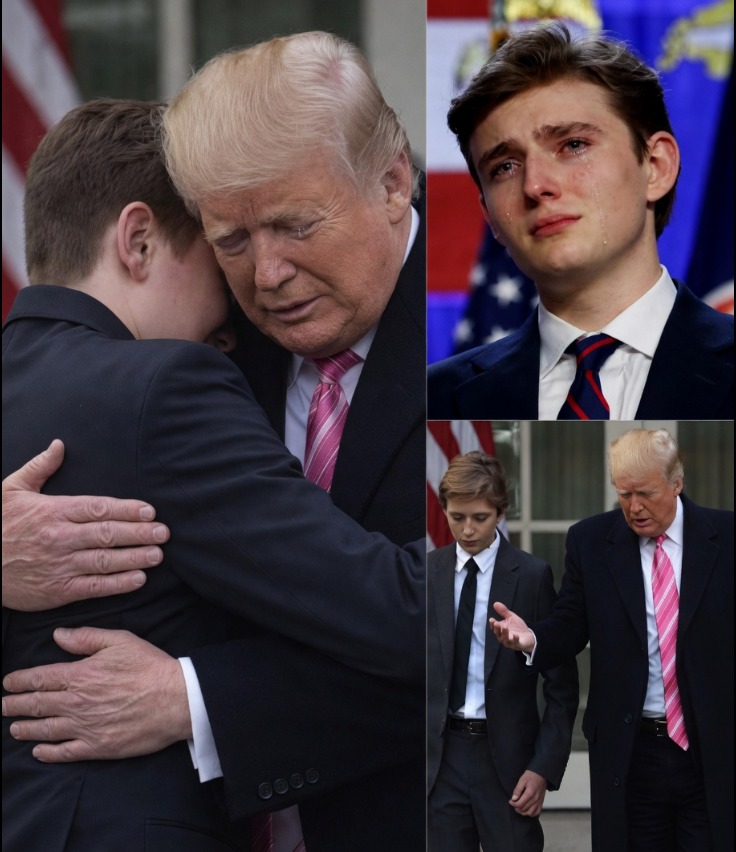 Barron Trump adulthood: Young man in formal attire at political event with family members