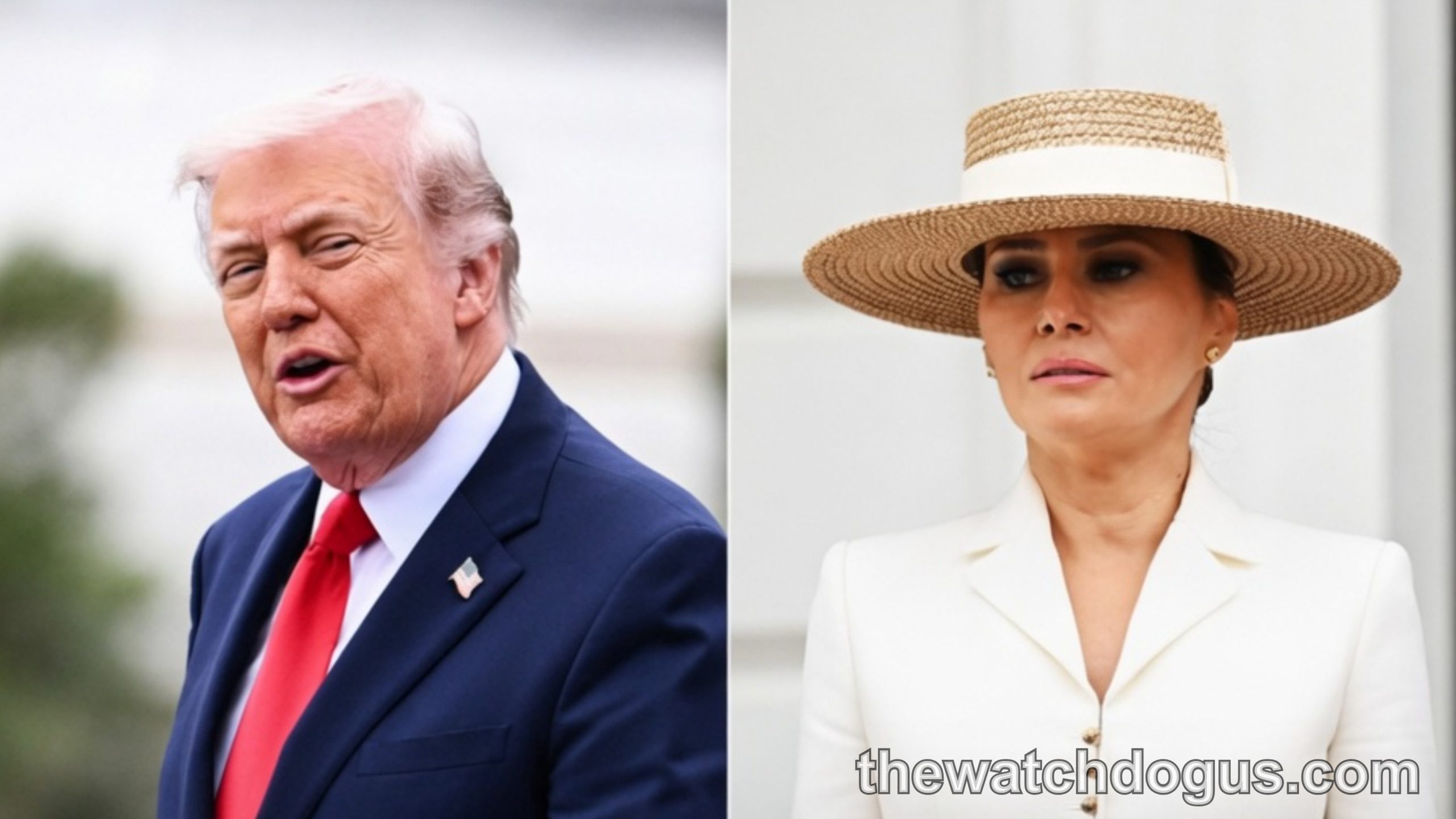 Trump pauses speech to comment on marriage to Melania during viral royal visit moment, crowd reacts
