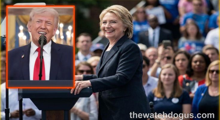 Hillary Clinton warns Trump officials about accountability at campaign rally with large crowd