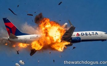 Plane with more than 244 onboard just crash in mid-air explosion right now captured