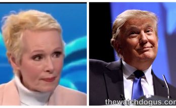 E. Jean Carroll perjury investigation: Carroll and legal figure in formal attire during proceeding