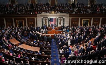 Democratic representative falls on House floor during congressional session in the chamber