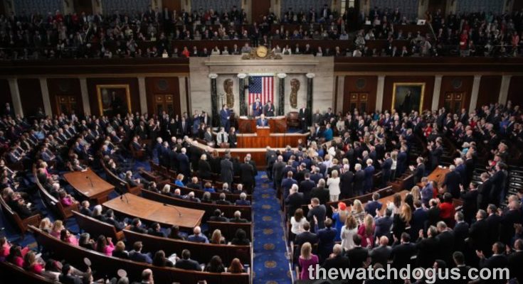 Democratic representative falls on House floor during congressional session in the chamber
