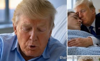 Official visiting patient in hospital bed during emergency response New York City medical visit