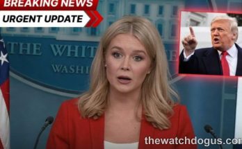 Breaking news anchor reporting on US Attorneys terminated Trump with White House backdrop