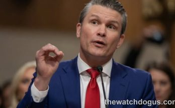 Pete Hegseth at congressional hearing as Defense Secretary nominee discussing Trump allegations