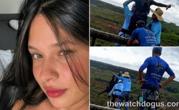 Brazil bridge accident safety incident showing team members on wooden bridge structure in rural landscape