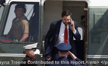 U.S. official boarding military helicopter after Iran nuclear talks delayed, summoned to White House for discussions