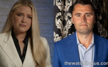 Charlie Kirk wife Utah confirmation hearing photos showing couple at formal event and outdoor location