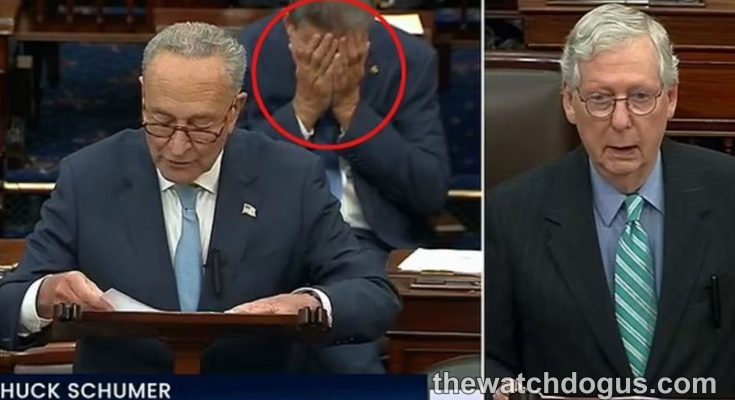 Senate floor reaction during Navy Secretary confirmation vote with emotional response from lawmakers